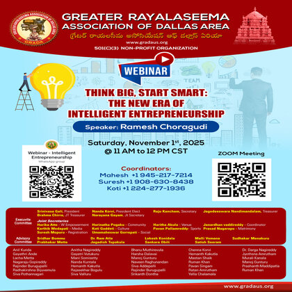 Entrepreneurship Webinar
